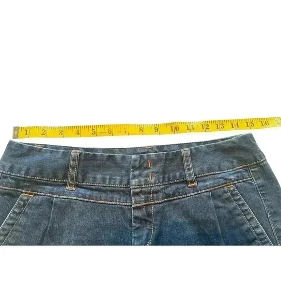 TOMMY HILFIGER DENIM MINI SKIRT•DARK WASH SIZE 4•PREOWNED EXCELLENT COND… - Picture 9 of 9